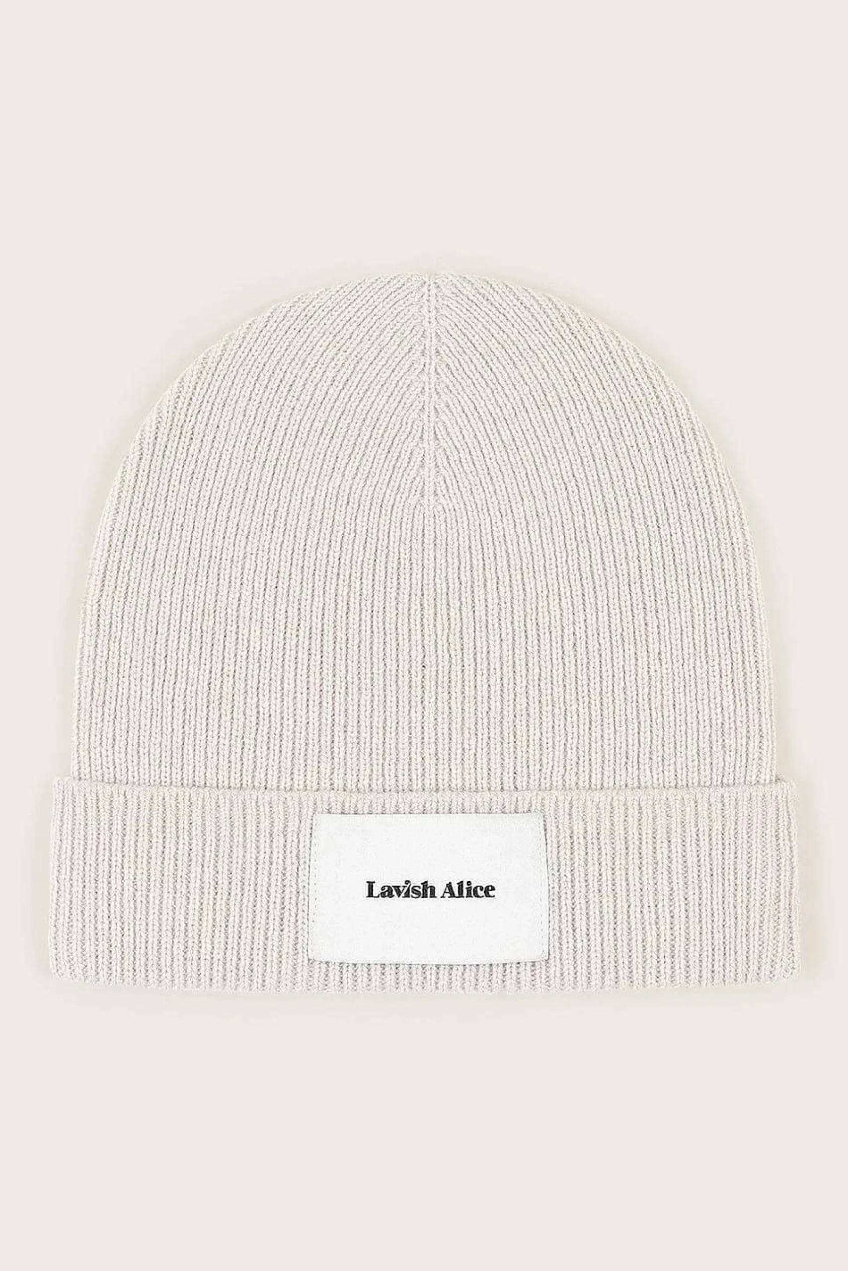 Lavish Alice Knitted Hats & Scarves<Ezra Knitted Cashmere Blend Beanie In Sand