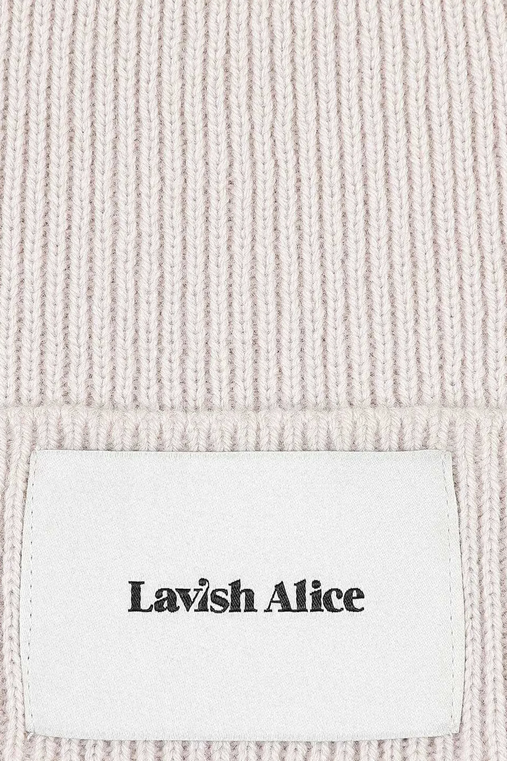 Lavish Alice Knitted Hats & Scarves<Ezra Knitted Cashmere Blend Beanie In Sand