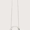 Lavish Alice Clutch Bags<Viviana Sculptural Acrylic Clutch Bag In Silver